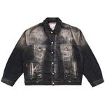 Куртка Acne Studios Oversized Denim Jacket, Black - фото