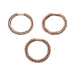 Резинка для волос olan haargummis Soho, braun / beige - фото