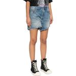 Кроссоверные джинсовые шорты R13, синий - фото 5