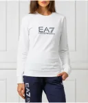 Толстовка regular fit Ea7, белый - фото 3