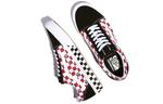 Кроссовки comfycush old skool dimension in checkerboard 'black red blue' Vans, черный - фото 4