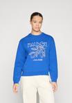 Толстовка Malbon ADELINE CREWNECK , Blue - фото