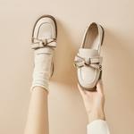 Женские лоферы Black/Beige DAPHNE - фото 10