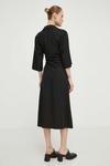 Платье SAHANI из смесового льна Samsoe Samsoe, черный - фото 3