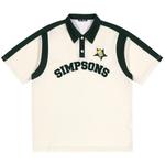 The Simpsons Рубашка-поло унисекс «Симпсоны», Бежевый - фото 2