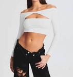 Топ Ellis белый SER.O.YA - фото