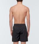 Нейлоновые шорты для плавания Stone Island, черный - фото 3