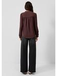 QS Блузка цвета 4925_бордовый - фото 3