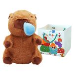 Плюшевая кукла Snotty Dressing Capybara высотой 25 см Whoops - фото 4