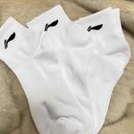 LINING Низкие носки унисекс 3 пары белый - фото 5