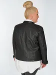 Кожаная куртка Maze "42021313", черный - фото 3