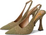 Туфли Sam Edelman Women's Odette 2 Slingback Shoes, Olive Branch Plaid Multi - фото