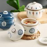 Боул Kawasimaya, [2 pack]stew cup 500ml (sun day+moonlit night) - фото 9