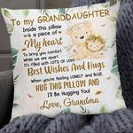 Custom Подушка с надписью для внучки Option 5 - фото 4