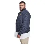 Куртка Urban Classics Diamond Nylon GT, синий - фото 8