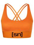 Функциональный топ super.natural, оранжевый - фото