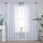 Шторы curtains linen вxш natural classic Gardinenbox, белый - фото 7