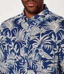 Льняная рубашка Regular fit Gant, синий - фото 4