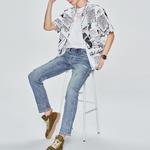 Lee Мужская белая рубашка - фото 3