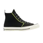 Кроссовки Converse Chuck 70 High 'Workwear Twill - Black Lemon', черный - фото