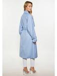 Тренчи faina, светло-синий - фото 4