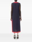 ПЛАТЬЕ МИДИ ИЗ ВИСКОЗНОГО ЛЬНА Valentino Garavani, синий - фото 4