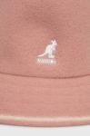 Шерстяная шапка Kangol, розовый - фото 4