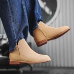 Chi Wolf Бежевые мужские ботинки Beige - фото 7