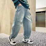 EASTERN CAMEL Джинсы для подростков синие - фото 5