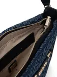 Сумка через плечо с узором GUESS USA, синий - фото 5