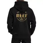 Мужской пуловер с капюшоном из флиса Velocet Reef, черный - фото