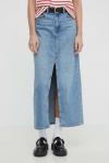Джинсовая юбка Levi's, синий - фото