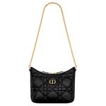 DIOR Сумка мини через плечо женская черная - фото 4