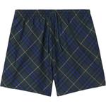 Шорты для плавания Checked Burberry, синий - фото 3