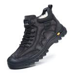 Beidouniao Снежные ботинки мужские black brown - фото 4