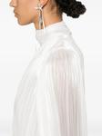 Ana Radu плиссированное платье, белый - фото 5