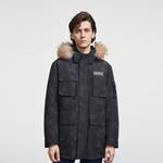 Куртка пуховая мужская CAMEL, экрю - фото 10