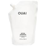 Детокс-очищающий шампунь с яблочным уксусом OUAI, Refill Pouch - фото