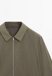 Куртка Massimo Dutti TOTAL LOOK TWO-WAY ZIP, Khaki - фото 8