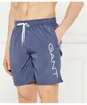 Пляжные шорты Regular fit Gant, синий - фото