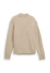 Джемпер TOM TAILOR DENIM PULLOVER RELAXED FIT MIT STEHKRAGEN, Cosy Beige Melange/Beige - фото 5