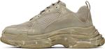 Кроссовки Balenciaga Triple S Sneaker Light Beige Faded, кремовый - фото 3
