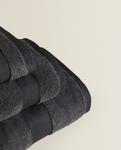 Полотенце Zara Home Premium Cotton, темно-серый - фото 4