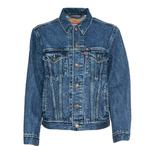 Куртка джинсовая Levi's Ex Boyfriend Trucker, темно-синий - фото 2