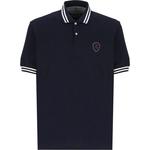 Джерси поло Brunello Cucinelli, синий - фото 3