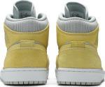Кроссовки Air Jordan 1 Mid SE Lemon Wash, загар - фото 6