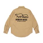 Рубашка unisex HUMAN MADE, коричневый - фото 5