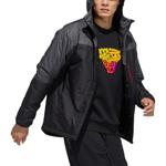 Стеганая куртка мужская черная Adidas, черный - фото 4