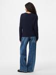 Свитер PIECES PCFia, темно-синий - фото 4