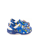 Сабо Sonic the Hedgehog x Crocs Classic Clog, синий - фото